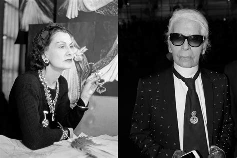 lagerfeld and coco Chanel